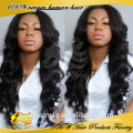 Indian Remy Lace Front 100 Percent Human Hair Wigs For Black Women Adjustable wig cap